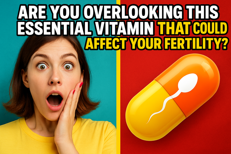 Are You Overlooking This Essential Vitamin That Could Affect Your Fertility?