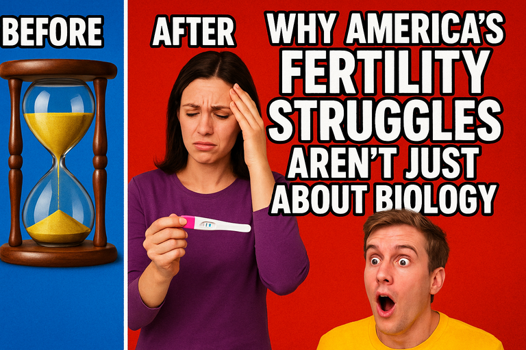 Why America's Fertility Struggles Aren't Just About Biology (And What No One's Talking About)