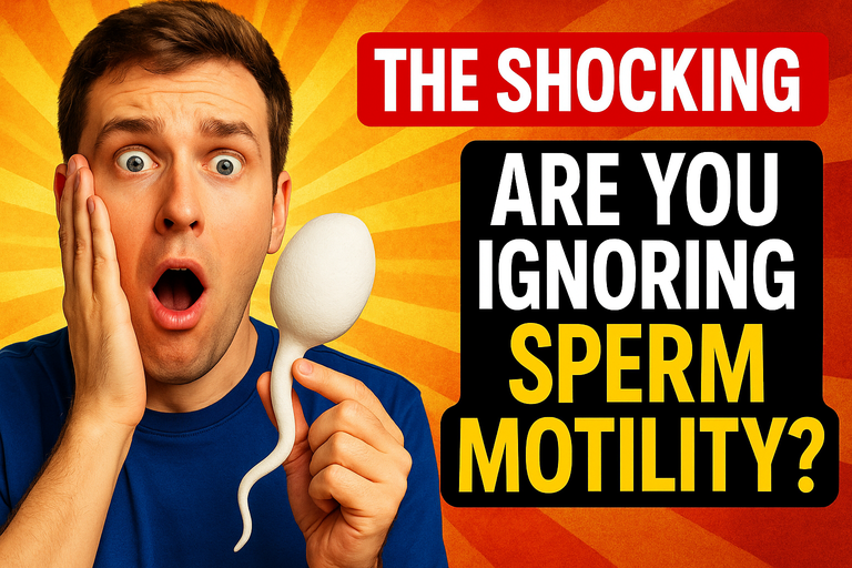 Are You Ignoring Sperm Motility? The Shocking New Home Test You Need to Know About
