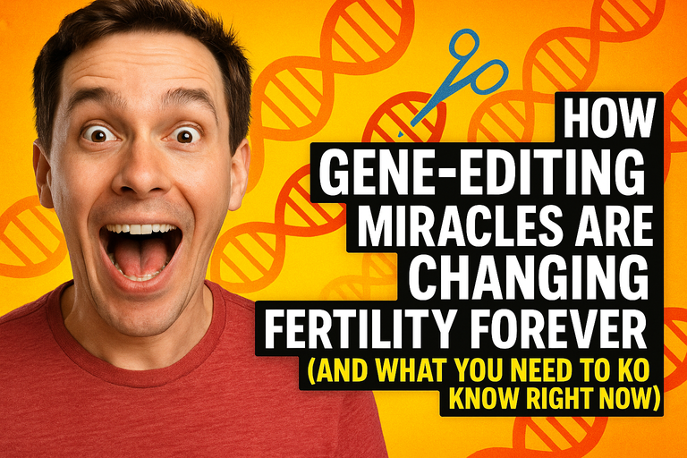 How Gene-Editing Miracles Are Changing Fertility Forever (And What You Need to Know Right Now)