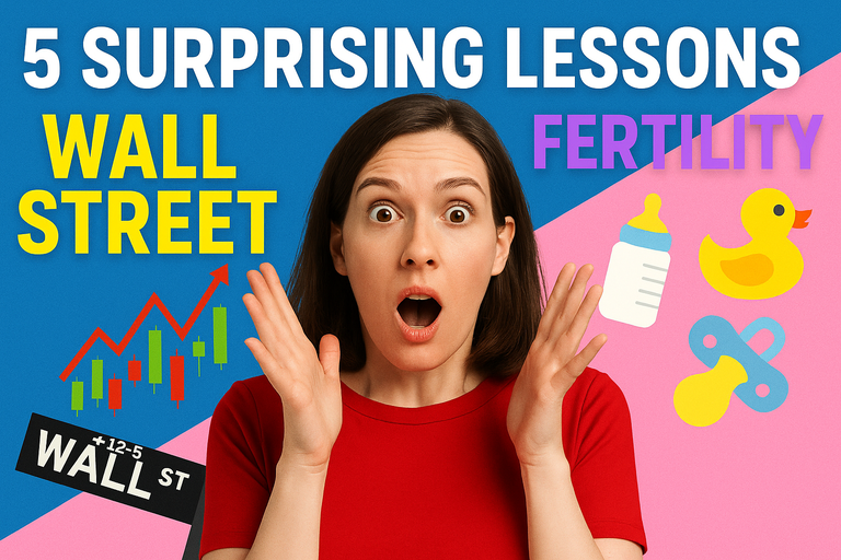 5 Surprising Lessons Fertility Seekers Can Learn from Wall Street’s Wild Moves