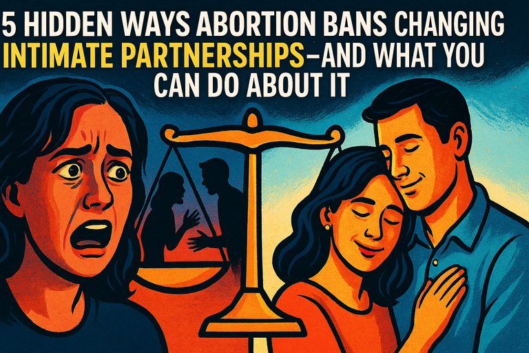 5 Hidden Ways Abortion Bans Are Changing Intimate Partnerships—And What You Can Do About It