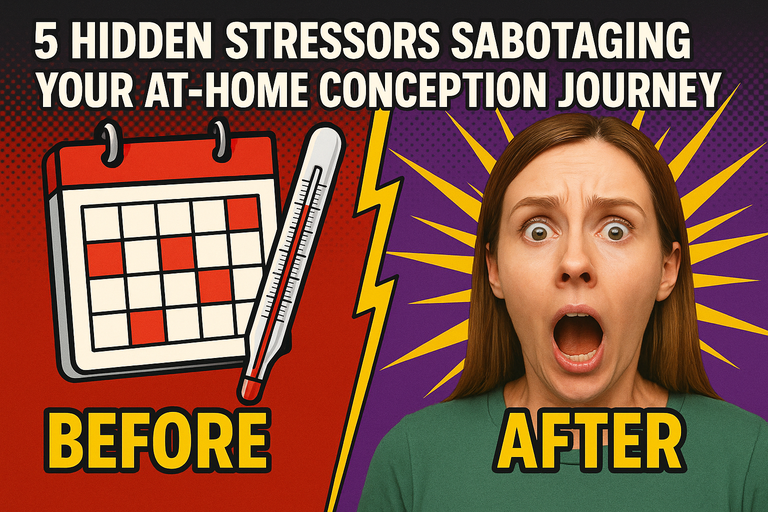 5 Hidden Stressors Sabotaging Your At-Home Conception Journey (And How to Outsmart Them!)