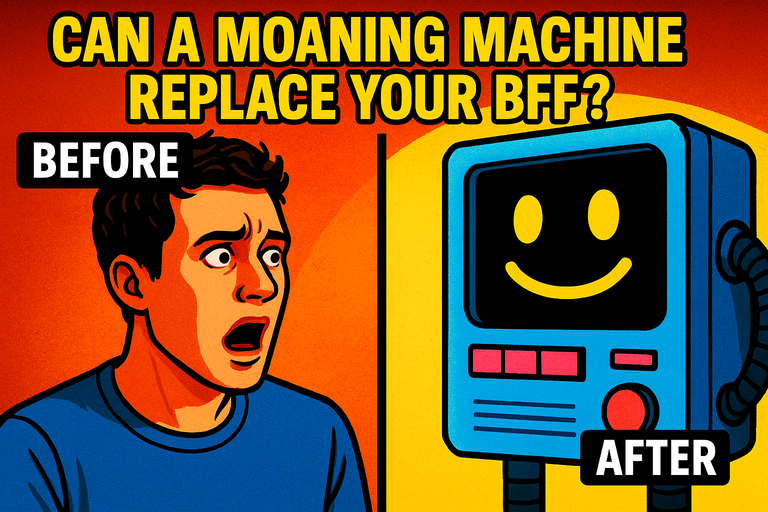 Can a Moaning Machine Replace Your BFF? Why AI ‘Companions’ Might Be Missing More Than You Think