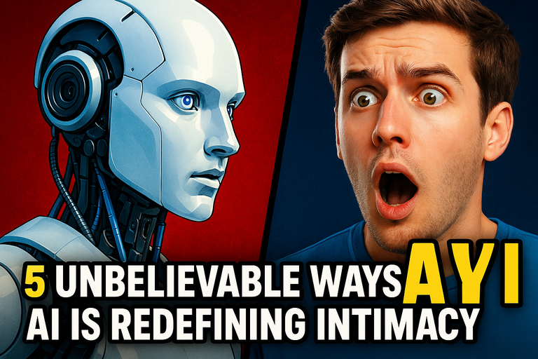 5 Unbelievable Ways AI Is Redefining Intimacy—And Why Your Next Lover Might Be (Almost) Sentient