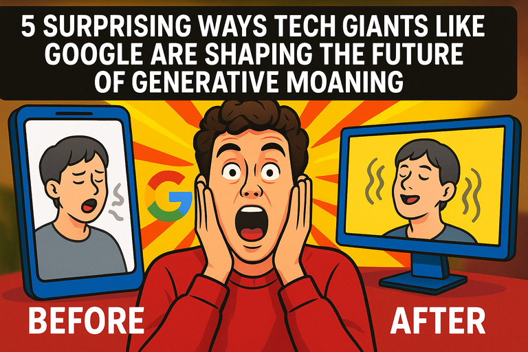 5 Surprising Ways Tech Giants Like Google Are Shaping the Future of Generative Moaning