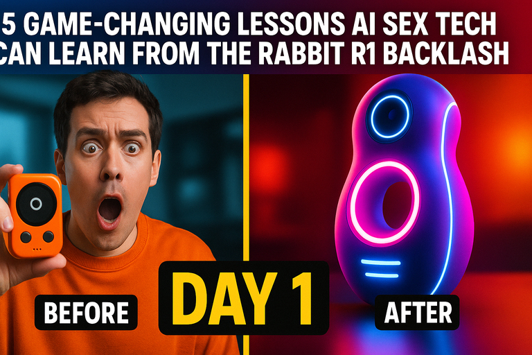5 Game-Changing Lessons AI Sex Tech Can Learn from the Rabbit R1 Backlash
