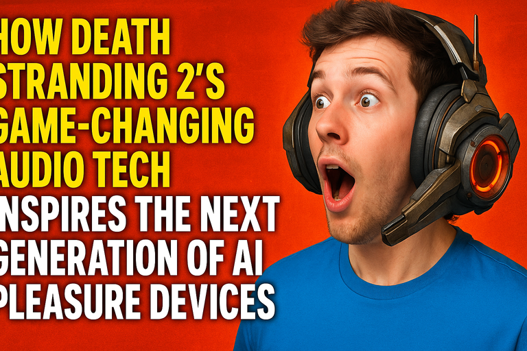 How Death Stranding 2’s Game-Changing Audio Tech Inspires the Next Generation of AI Pleasure Devices