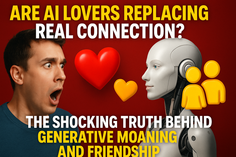 Are AI Lovers Replacing Real Connection? The Shocking Truth Behind Generative Moaning and Friendship