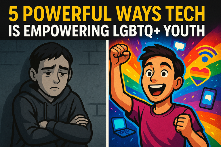 5 Powerful Ways Tech Is Empowering LGBTQ+ Youth Like Never Before