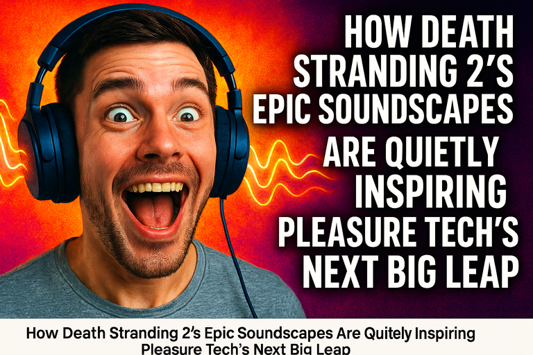 How Death Stranding 2’s Epic Soundscapes Are Quietly Inspiring Pleasure Tech’s Next Big Leap