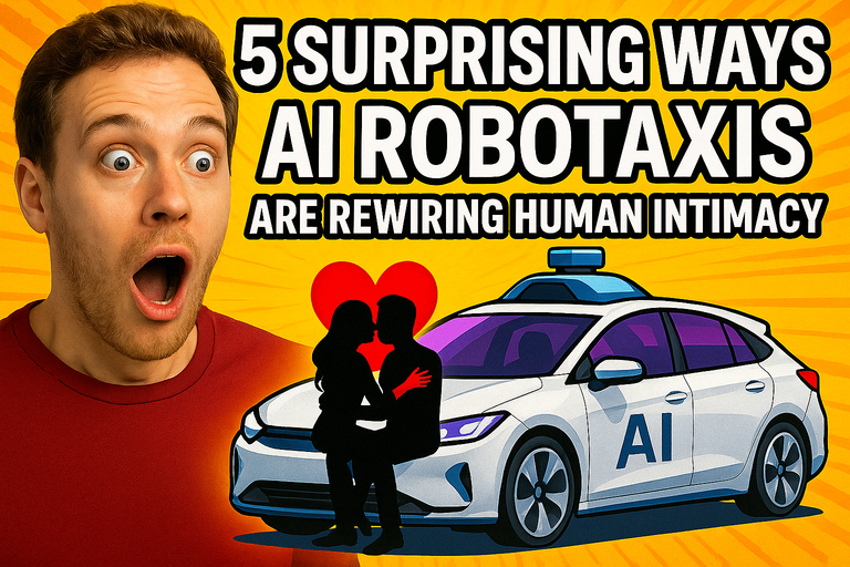5 Surprising Ways AI Robotaxis Are Rewiring Human Intimacy (It's Not What You Think!)
