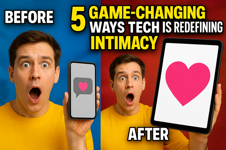 5 Game-Changing Ways Tech Is Redefining Intimacy (And Why You’ll Never See Pleasure the Same Again)