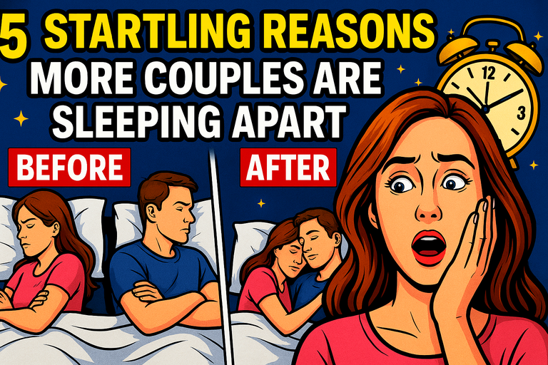 5 Startling Reasons More Couples Are Sleeping Apart—And What You Can Do to Save Your Sleep (and Your Relationship!)