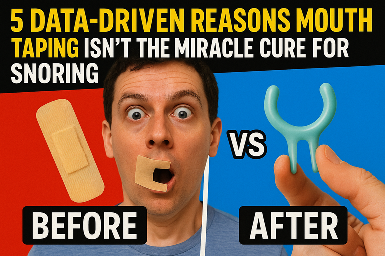 5 Data-Driven Reasons Mouth Taping Isn’t the Miracle Cure for Snoring—And the Science-Backed Alternative That Actually Works