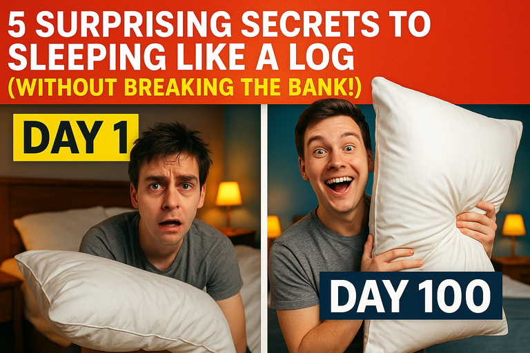 5 Surprising Secrets to Sleeping Like a Log (Without Breaking the Bank!)