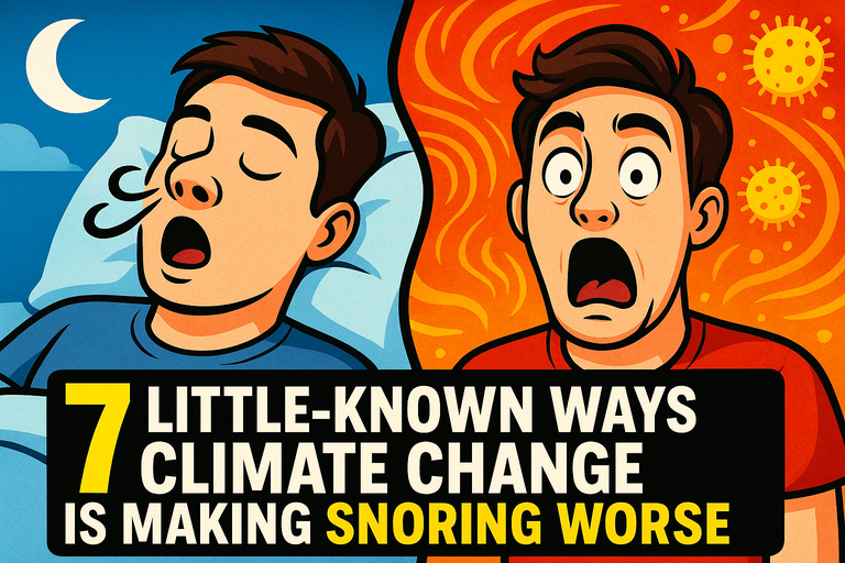 7 Little-Known Ways Climate Change Is Making Snoring Worse (And What You Can Do Tonight!)