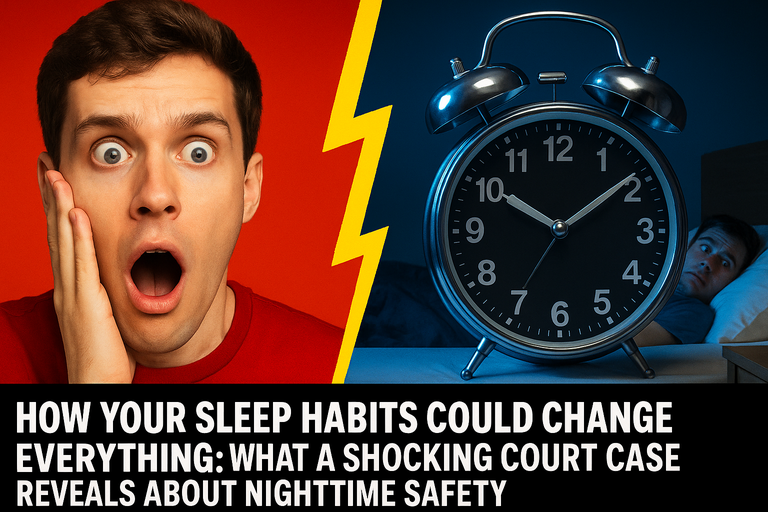 How Your Sleep Habits Could Change Everything: What a Shocking Court Case Reveals About Nighttime Safety