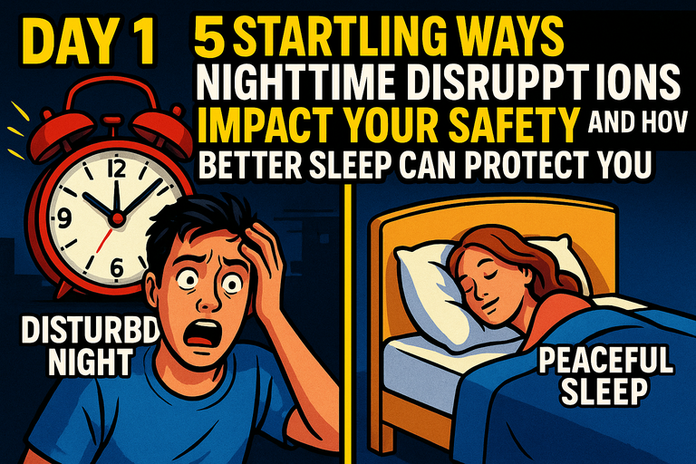 5 Startling Ways Nighttime Disruptions Impact Your Safety—and How Better Sleep Can Protect You