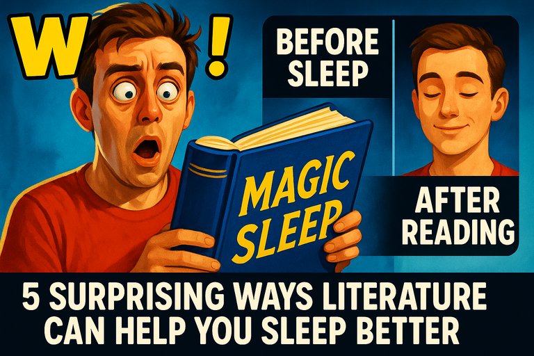 5 Surprising Ways Literature Can Help You Sleep Better (No, Really!)